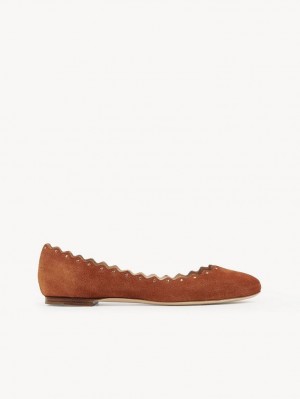 Ballet Flat Chloe Lauren Marrones | CHE-SR14254