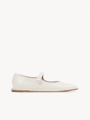 Ballet Flat Chloe Rubie Blancas | CHE-SR14259