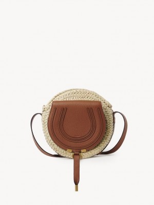 Baskets Chloe Marcie Cross-body Marrones | CHE-SR13639