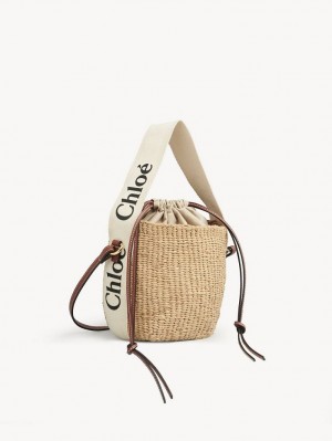 Baskets Chloe Small Woody Blancas | CHE-SR13657