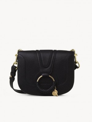 Bolsa De Hombro Chloe Hana Negras | CHE-SR14640