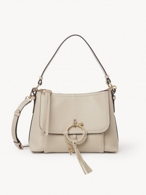 Bolsa De Hombro Chloe Joan Small Beige | CHE-SR14681