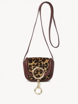 Bolsa De Hombro Chloe Mara Micro Cobra Marrones | CHE-SR14594