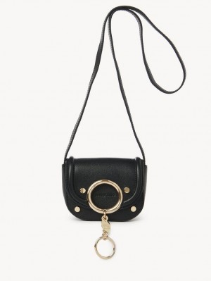 Bolsa De Hombro Chloe Mara Micro Negras | CHE-SR14608