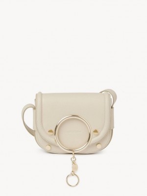 Bolsa De Hombro Chloe Mara Small Beige | CHE-SR14618