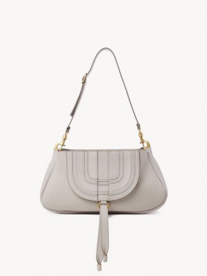 Bolsa De Hombro Chloe Marcie Clutch Gris | CHE-SR13452