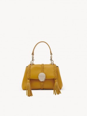 Bolsa De Hombro Chloe Penelope Mini Soft Amarillo | CHE-SR13450