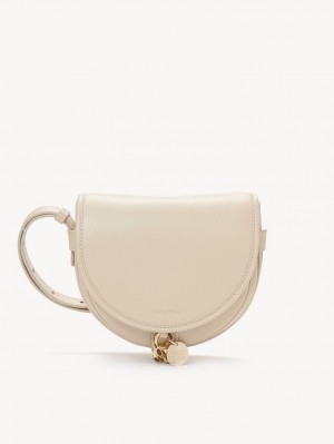 Bolsa De Hombro Chloe Small Mara Saddle Beige | CHE-SR14628