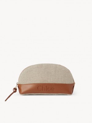 Bolso Pequeño Chloe Sense Makeup Marrones | CHE-SR14325