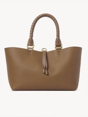 Bolso Tote Chloe Marcie Small Beige | CHE-SR13335