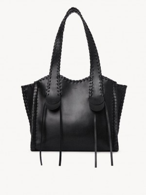 Bolso Tote Chloe Medium Mony Negras | CHE-SR13378