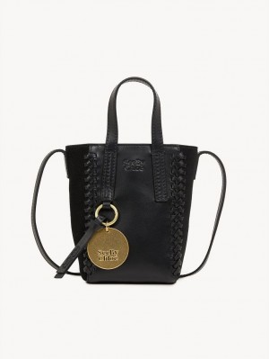 Bolso Tote Chloe Tilda Mini Negras | CHE-SR14708