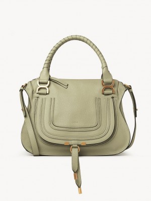 Bolsos Cruzados Chloe Marcie Double Carry Verde | CHE-SR13538