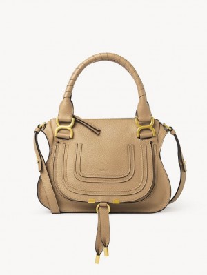 Bolsos Cruzados Chloe Marcie Small Double Carry Marrones | CHE-SR13468