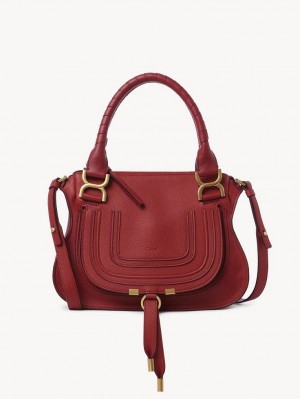 Bolsos Cruzados Chloe Marcie Small Double Carry Rosas | CHE-SR13584