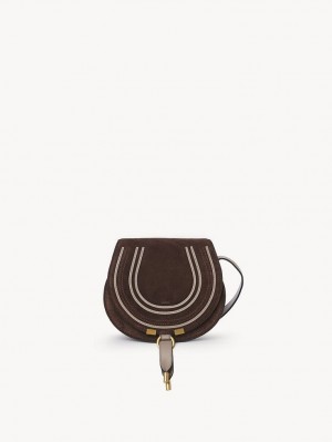 Bolsos Cruzados Chloe Marcie Small Marrones | CHE-SR13510