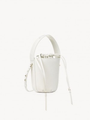 Bolsos Cruzados Chloe Sense Bucket Blancas | CHE-SR13529