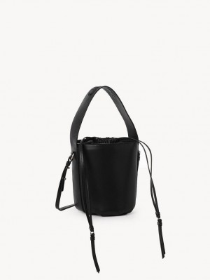 Bolsos Cruzados Chloe Sense Bucket Negras | CHE-SR13532