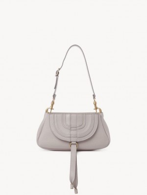 Bolsos Mini Chloe Marcie Small Clutch Gris | CHE-SR13680