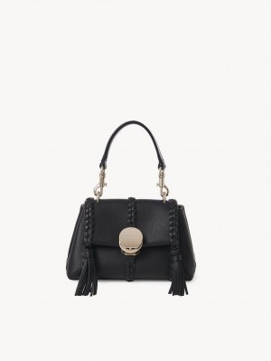 Bolsos Mini Chloe Penelope Soft Shoulder Negras | CHE-SR13706