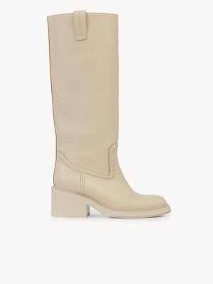 Botas Chloe Mallo High Gris | CHE-SR14221