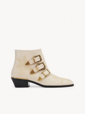 Botas Chloe Susanna Corta Gris | CHE-SR14225