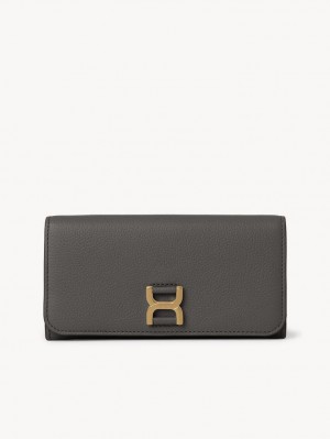 Carteras Grandes Chloe Marcie With Flap Gris | CHE-SR14301