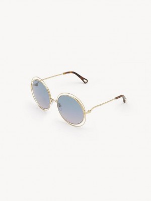 Gafas de Sol Chloe Carlina Petite Azur Moradas | CHE-SR14539