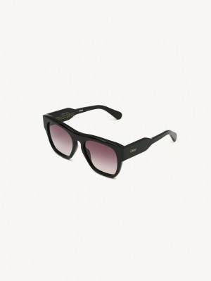 Gafas de Sol Chloe Gayia Negras | CHE-SR14579