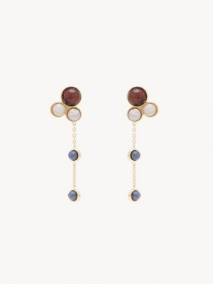 Pendientes Chloe Ora Long Multicolor | CHE-SR14425