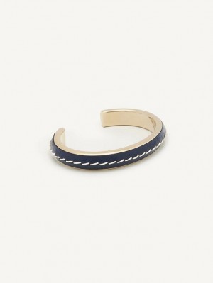 Pulseras Chloe Edith Cuff Azul Marino | CHE-SR14395