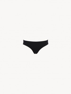 Ropa De Playa Chloe X Eres Paraguay Bikini Bottom Negras | CHE-SR14131