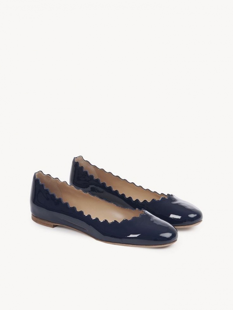 Ballet Flat Chloe Lauren Azul Marino | CHE-SR14257