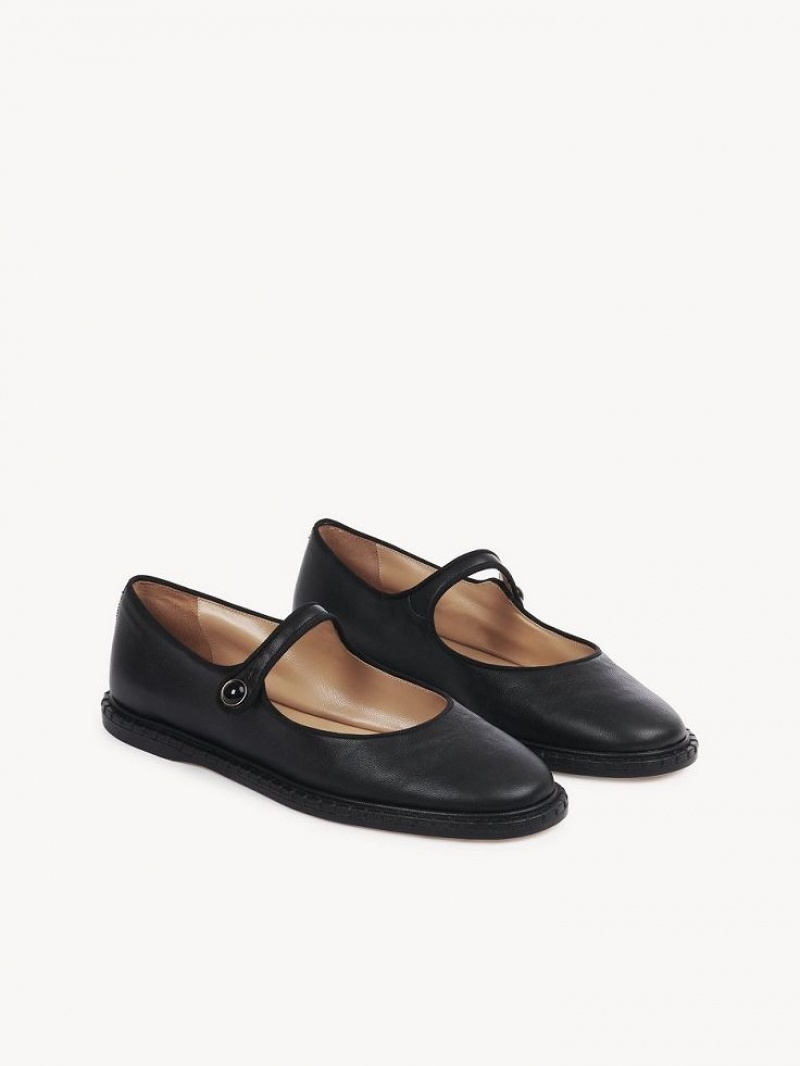 Ballet Flat Chloe Rubie Negras | CHE-SR14260