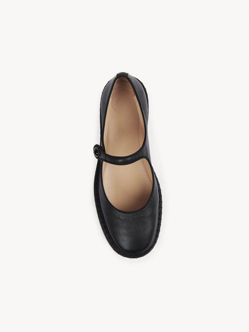 Ballet Flat Chloe Rubie Negras | CHE-SR14260