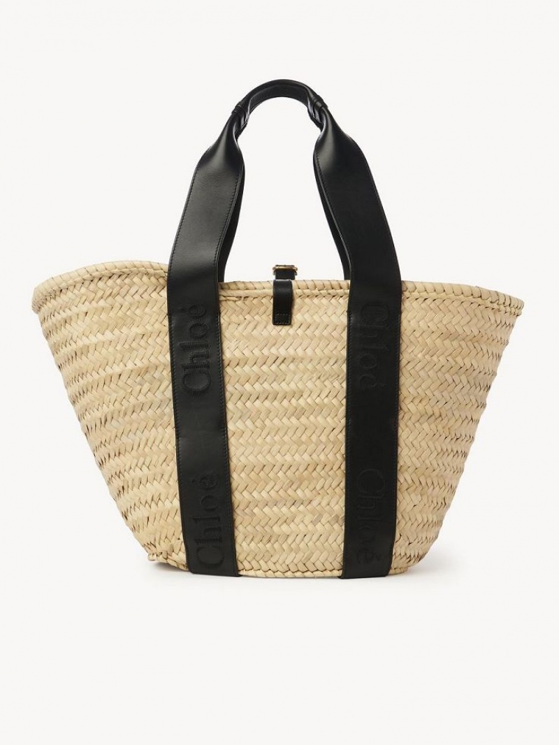 Baskets Chloe Sense Medium Negras | CHE-SR13642