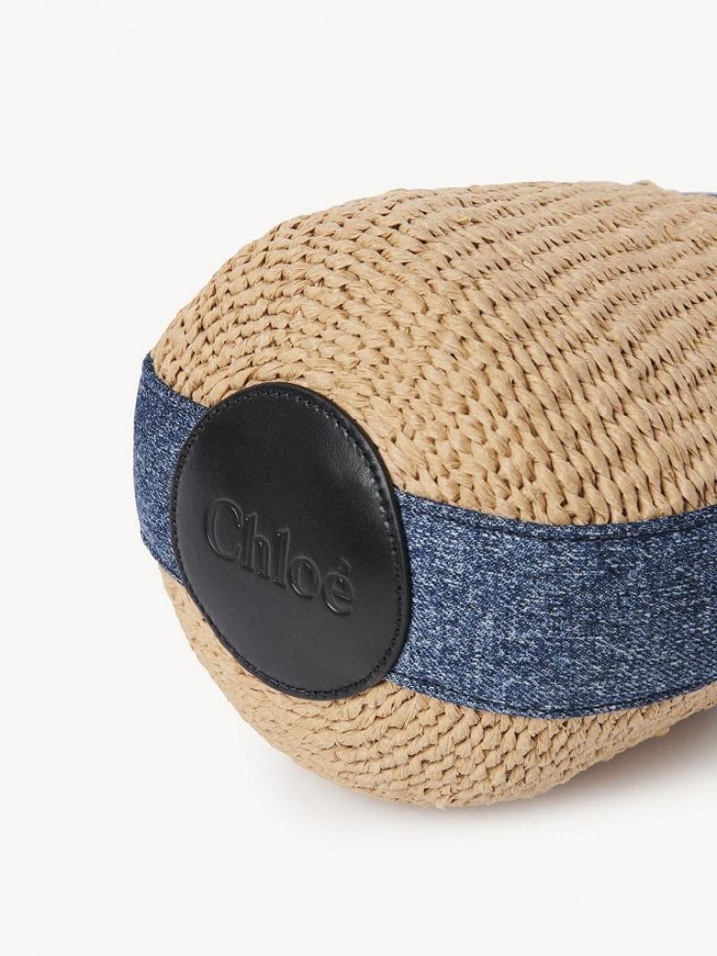 Baskets Chloe Small Woody Azules | CHE-SR13650