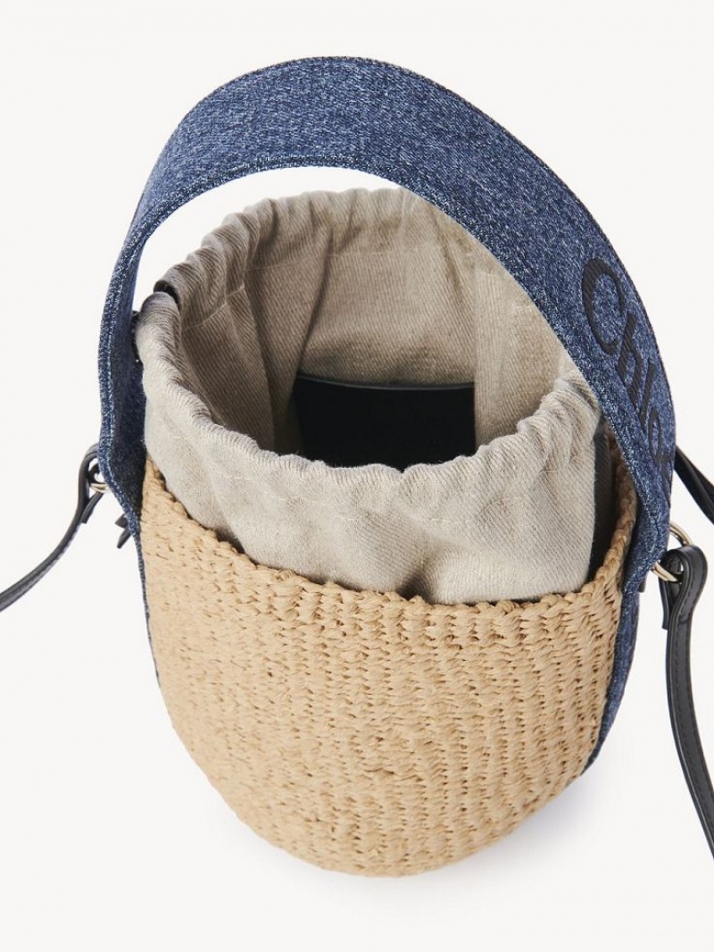 Baskets Chloe Small Woody Azules | CHE-SR13650