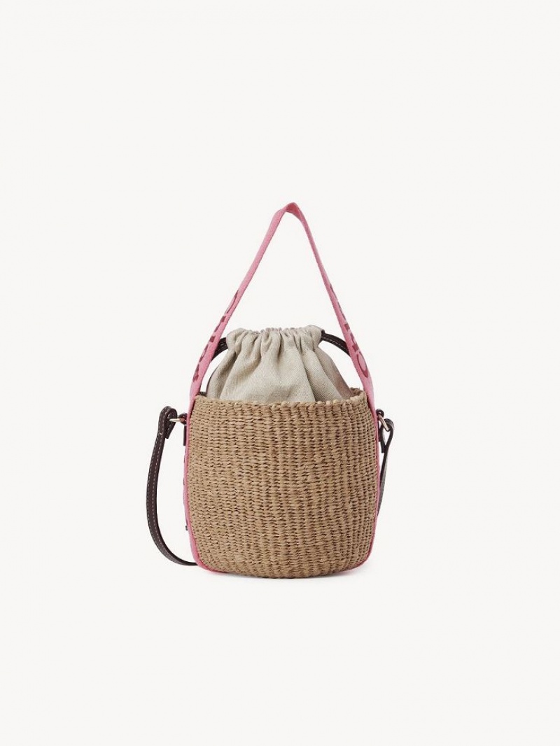 Baskets Chloe Small Woody Rosas Rojas | CHE-SR13652