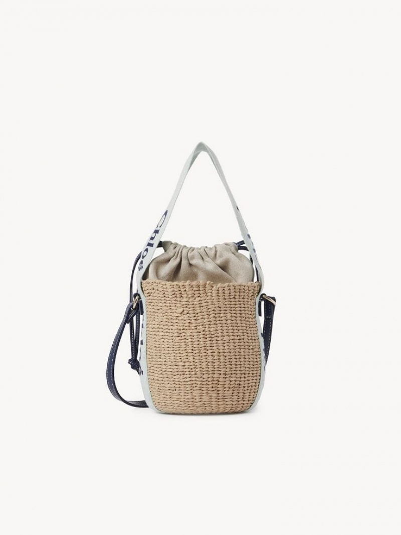 Baskets Chloe Small Woody Verde Azules | CHE-SR13643