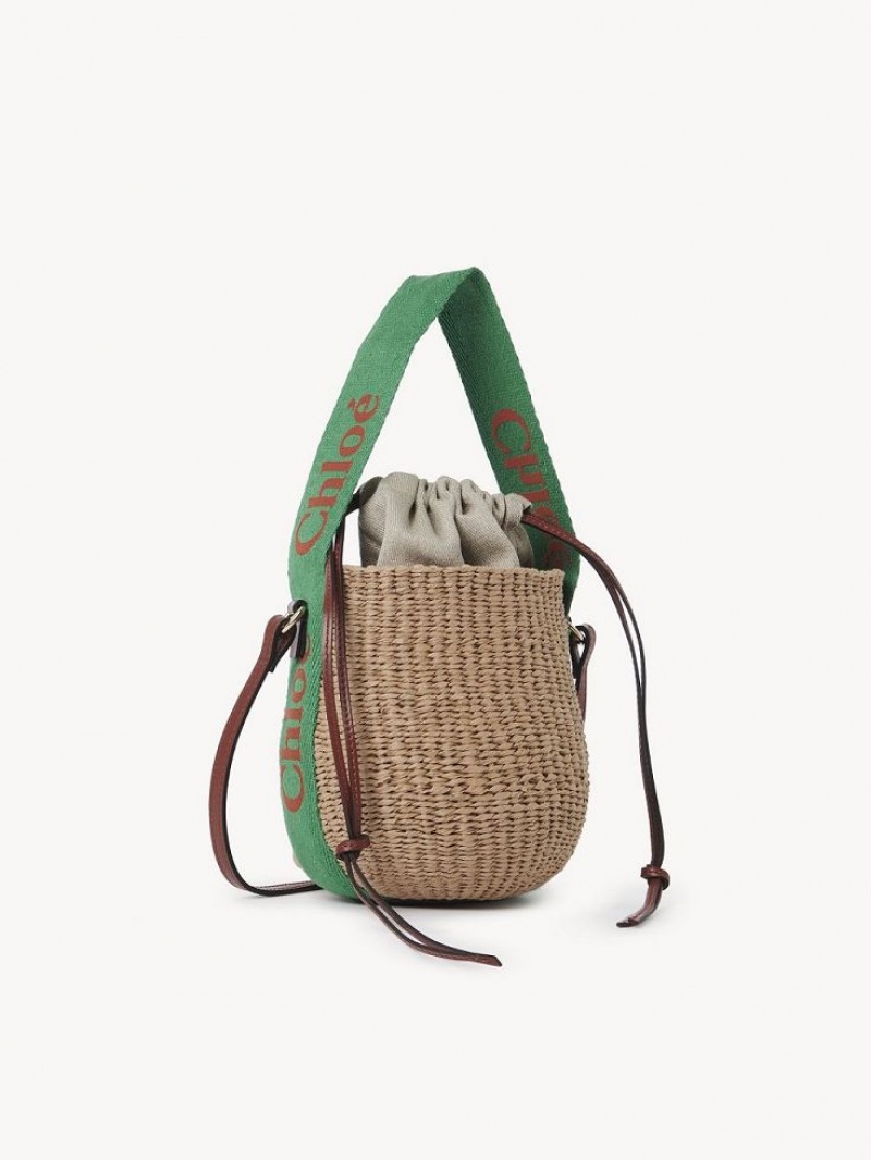 Baskets Chloe Small Woody Verde Naranjas | CHE-SR13629