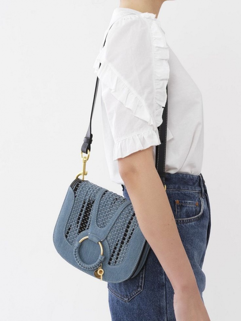 Bolsa De Hombro Chloe Hana Azules | CHE-SR14641