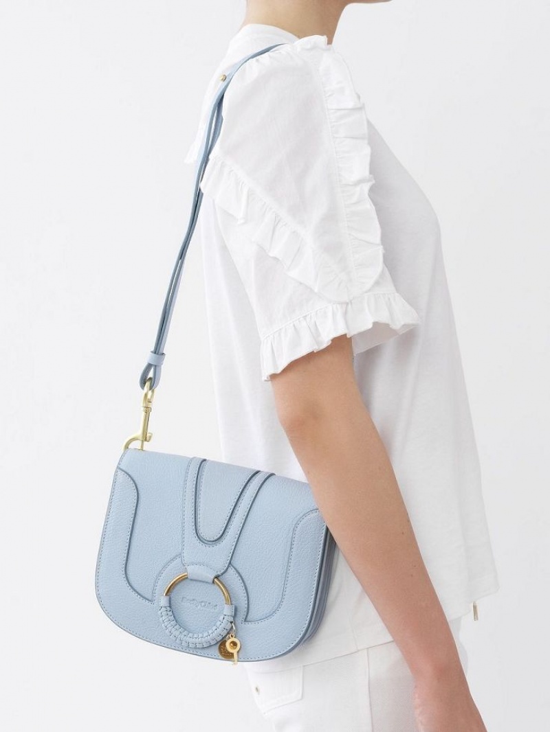 Bolsa De Hombro Chloe Hana Azules | CHE-SR14683