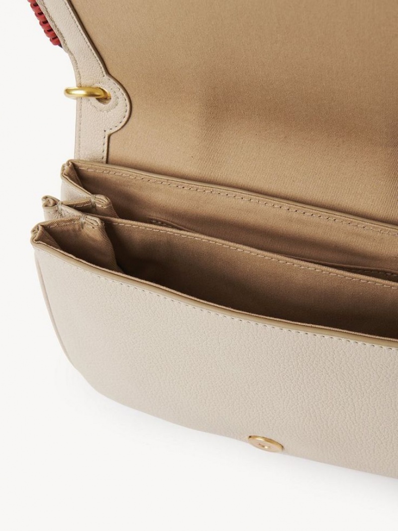 Bolsa De Hombro Chloe Hana Beige | CHE-SR14639