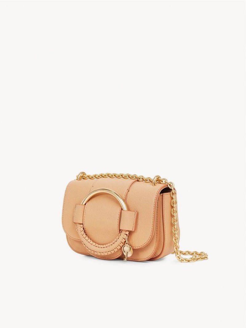 Bolsa De Hombro Chloe Hana Chain Marrones | CHE-SR14590