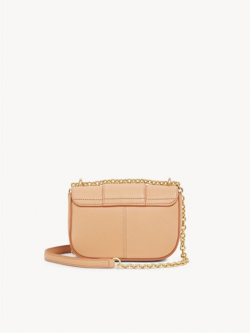 Bolsa De Hombro Chloe Hana Chain Marrones | CHE-SR14590