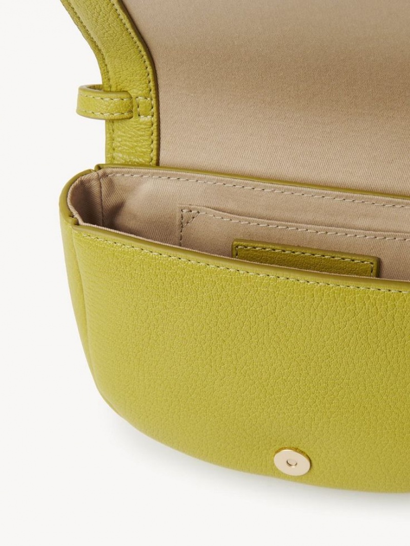 Bolsa De Hombro Chloe Hana Mini Verde Oliva Claro | CHE-SR14616