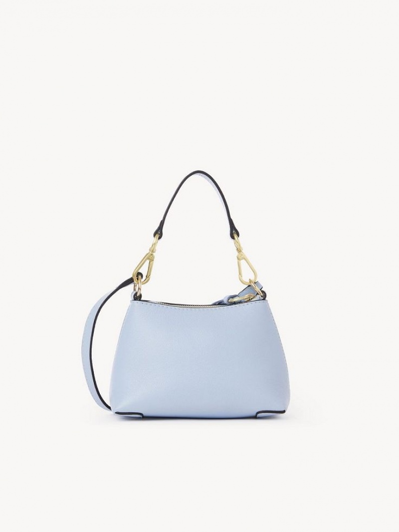 Bolsa De Hombro Chloe Joan Mini Azules | CHE-SR14689