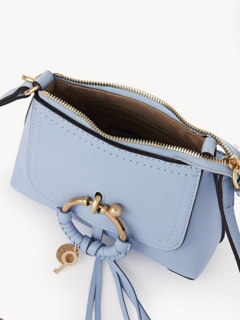 Bolsa De Hombro Chloe Joan Mini Azules | CHE-SR14689