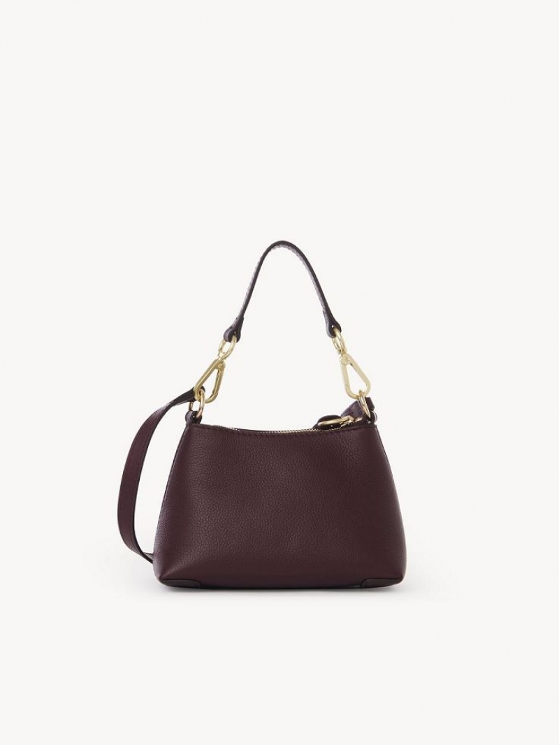 Bolsa De Hombro Chloe Joan Mini Burdeos | CHE-SR14634